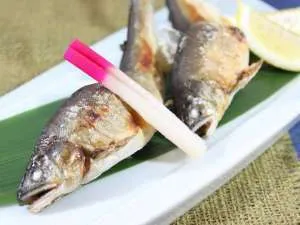 鮎料理始まりました