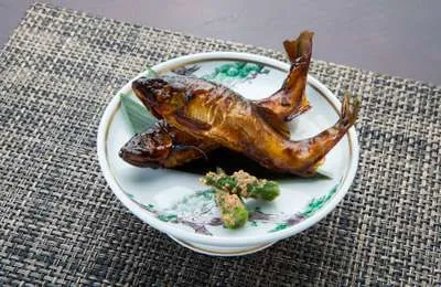 鮎の甘露煮