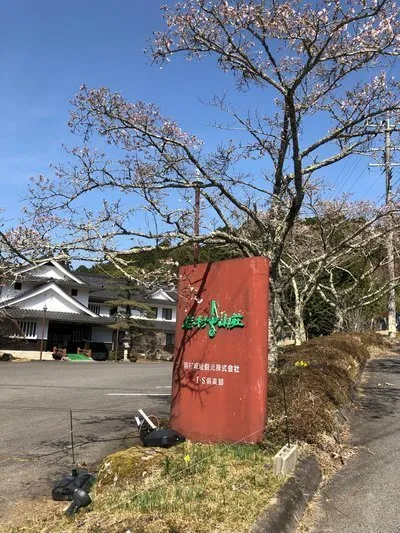 2022年4月　岩村山荘の桜の様子②