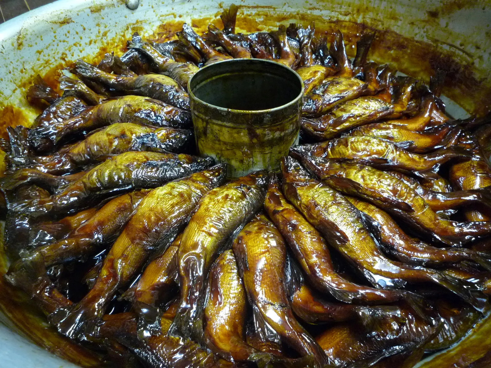 鮎の甘露煮