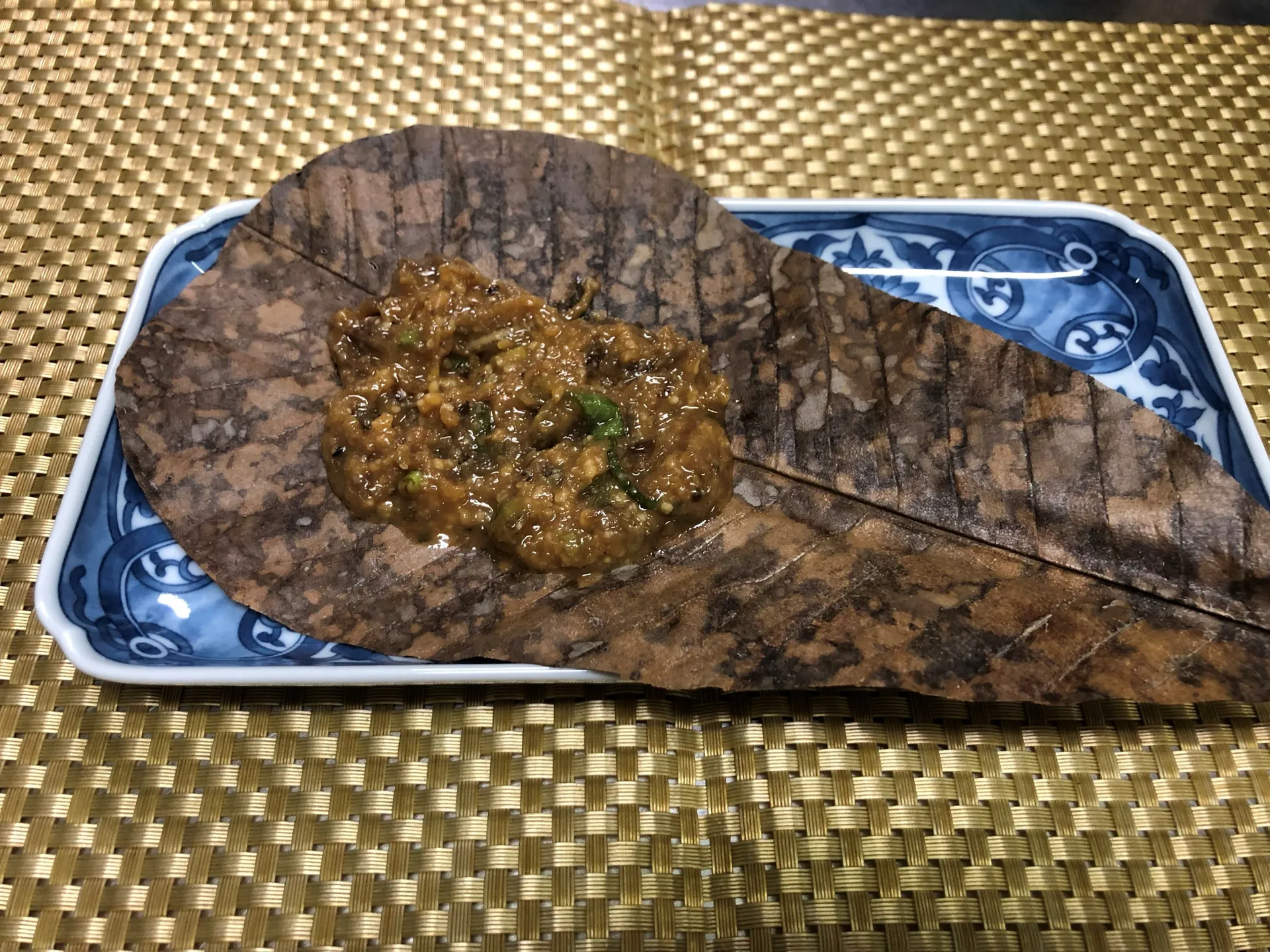 朴葉味噌