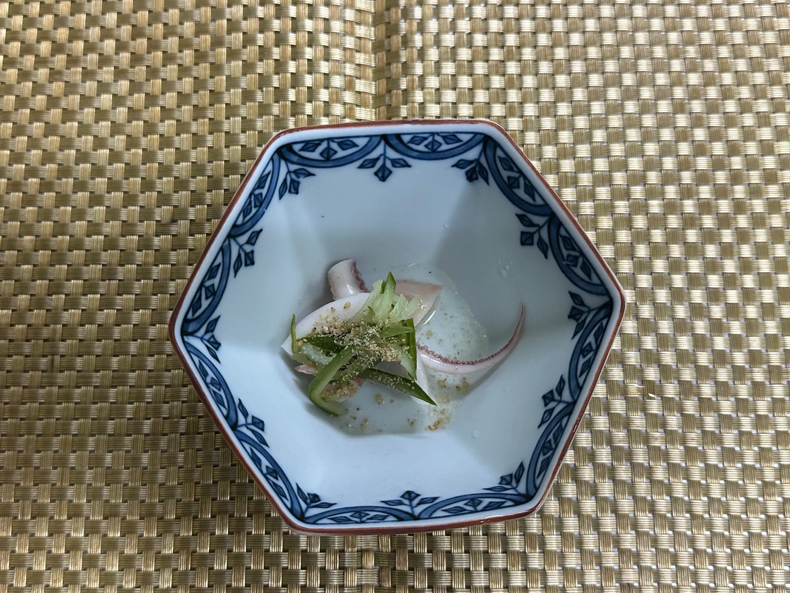 塩丸いかと胡瓜の酢の物
