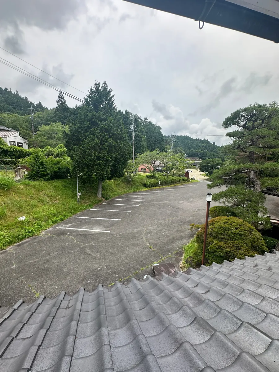 201号室(6畳)からの風景
